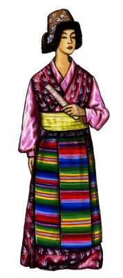 Традиционный женский костюм.