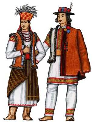Традиционный костюм. Буковина.