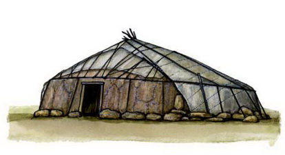 Эскимосы. Традиционное жилище. Яранга.