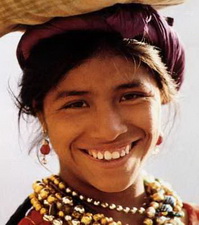 Майя. Женщина с озера Атитлан. Гватемала.